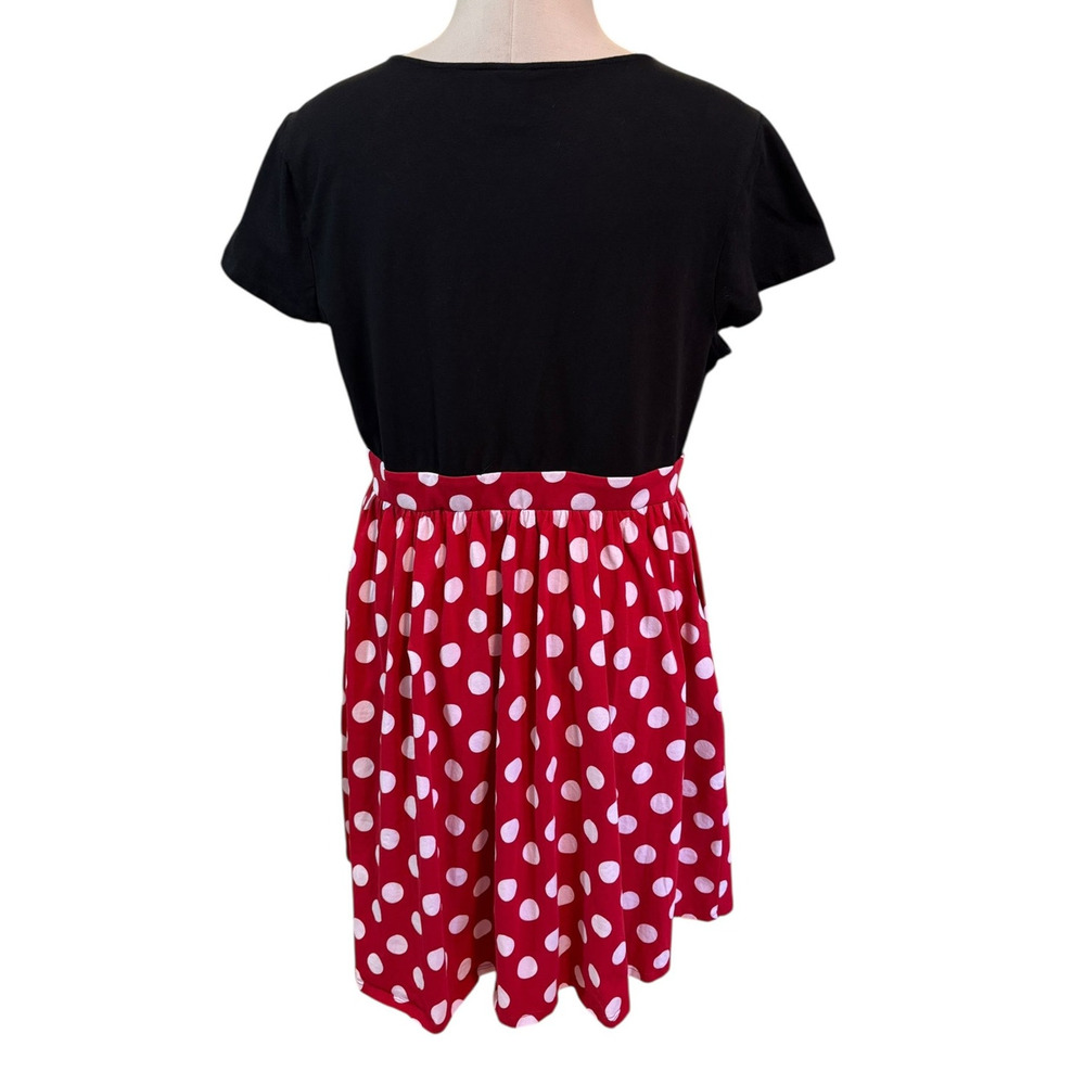 Torrid 2 (2X 18/20) Disney Minnie Mouse Cosplay Costume Polka Dot Skater Dress - Picture 4 of 4